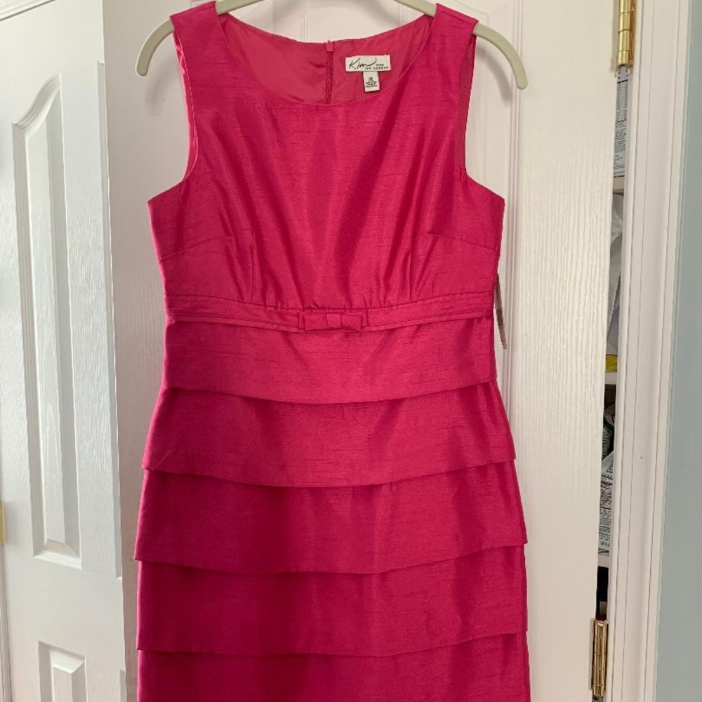Kim Rogers Pink Short Formal Dress
